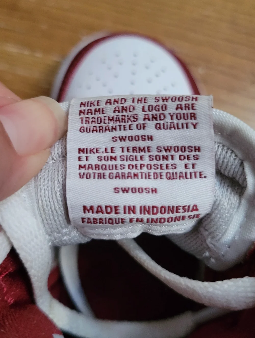 Air Jordan 1 Retro High OG Artisanal Red 5 C White FD1413 160 Toddler in Box